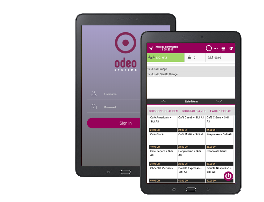 caisse Tactile enregistreuse et Suivi client iPad paiement